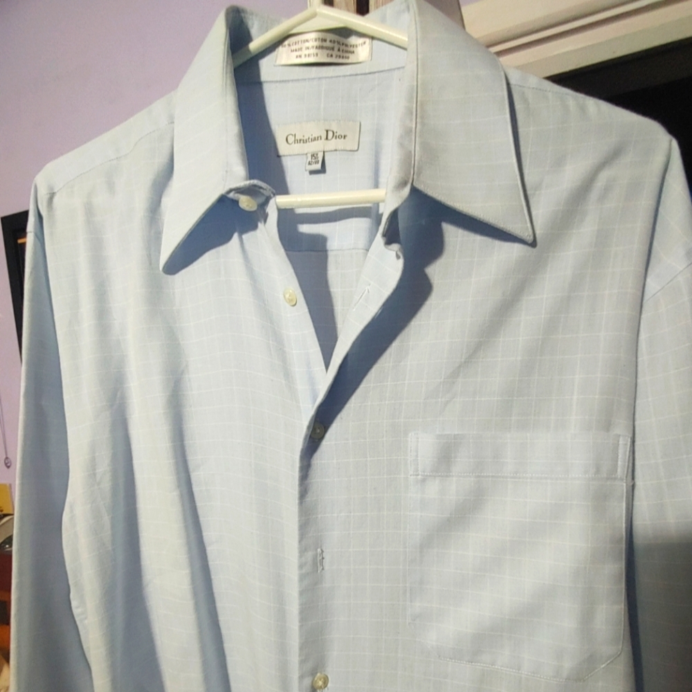 Vintage Christian Dior dress shirt size 15 1/2